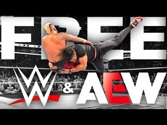 How to Watch WWE & AEW For Free