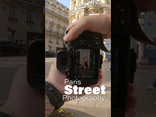 Paris Street Photography  #shorts