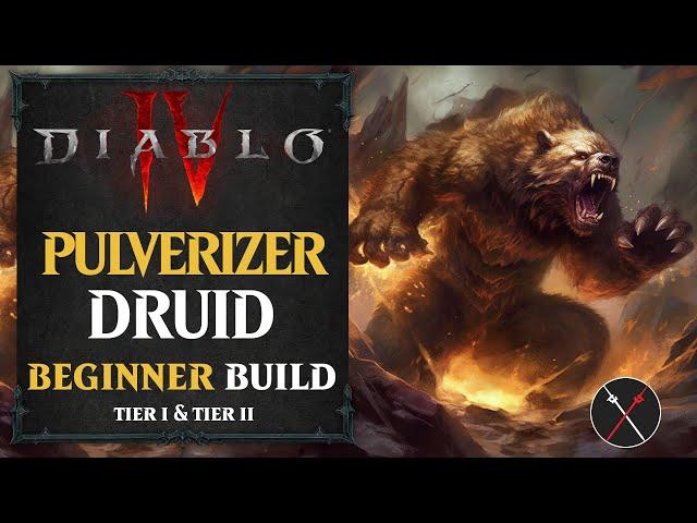 Diablo 4 Druid Build - Werebear Pulverizer Leveling Build