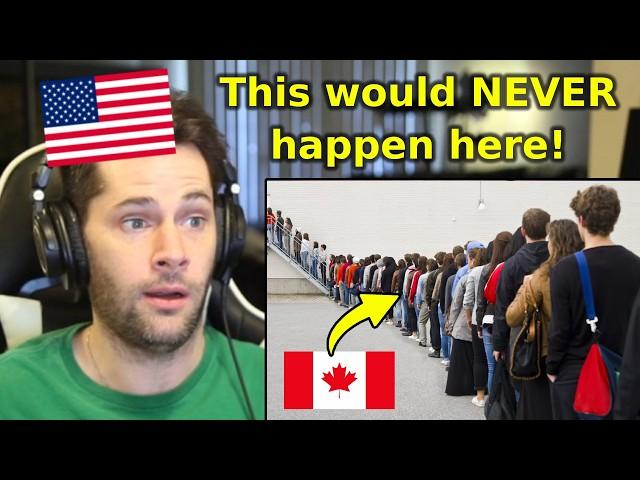 American Reacts to Weird Things Only Canadians Do