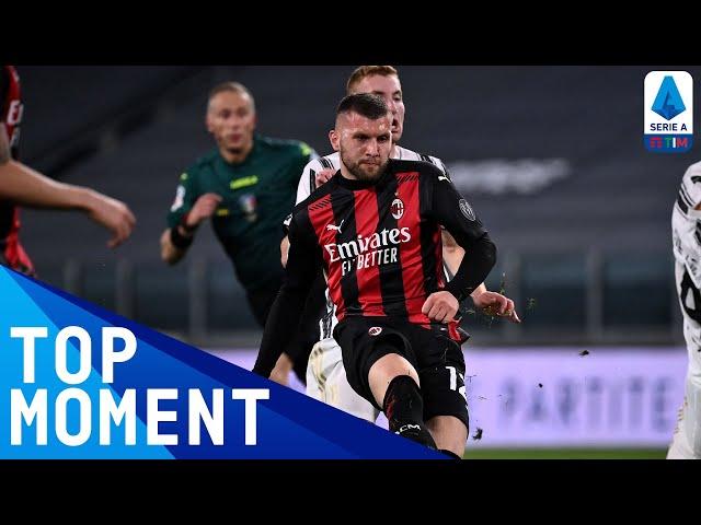 Rebic curles in fine goal from outside the box! | Juventus 0-3 Milan | Top Moment | Serie A TIM