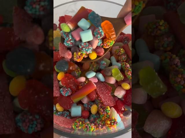 Candy Salad Restock  #candy #candysalad #restock #satisfying #oddlysatisfying #trend #shorts #fyp