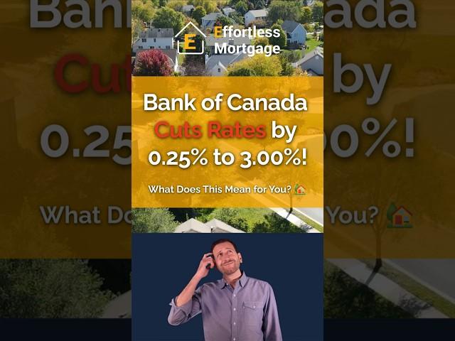 Jan 29 BoC Rate Cut and US Tariffs: What It Means for Your Mortgage!  #canada