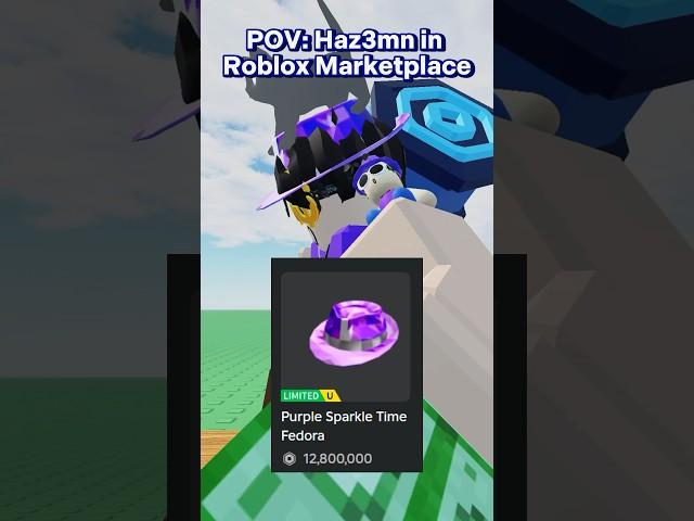 POV: Haz3mn in Roblox Marketplace #haz3mn #roblox #memes #robloxanimation #shorts