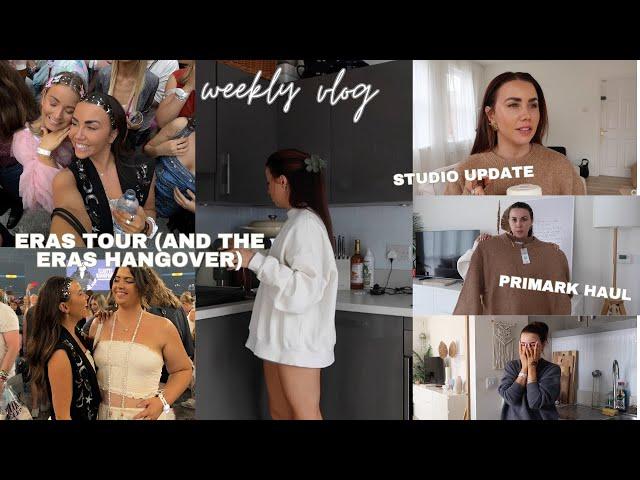 ERAS TOUR (and the eras hangover), AUTUMN PRIMARK HAUL & USING MY NEW STUDIO | jessmsheppard