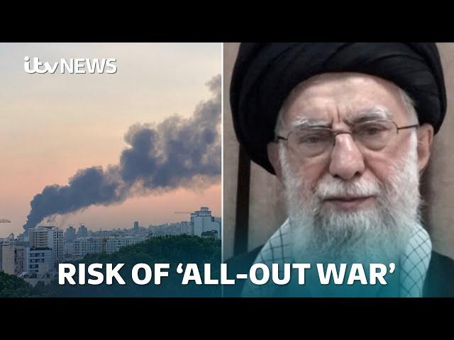 Iran warns of "all-out war" if US joins Israel in military action | ITV News