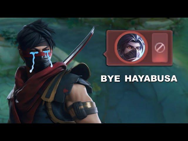 I DECIDED QUIT PLAYING HAYABUSA.. (bye hayabusa)