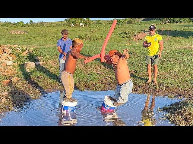 ANÃO DERRUBA PILILIU NA COMPETIÇÃO DA LAPADA | PILILIU DA RESENHA