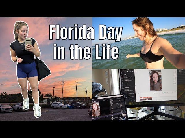 Florida Day in the Life | Morning Walk + Swim, Client Calls, Stove Gets Fixed, Gym