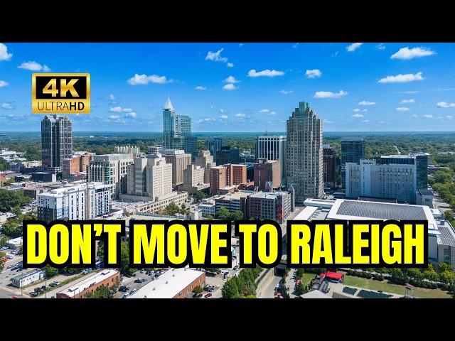 TOP 10 Reasons NOT To Move To Raleigh, North Carolina