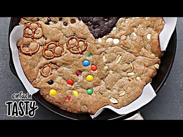 WOW! Riesigen Cookie einfach selber machen! | Einfach Tasty