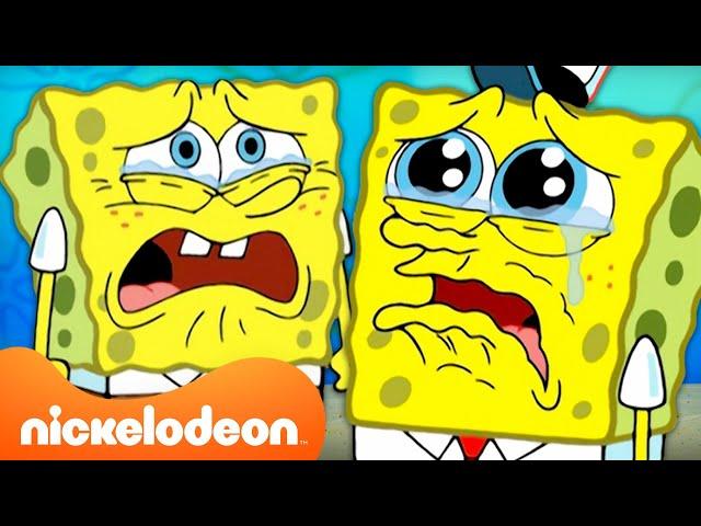 SpongeBob Most EMOTIONAL Moments  | SpongeBob SquarePants | Nickelodeon UK