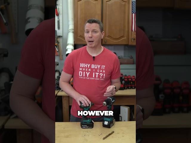 One Big Difference Between a Drill and an Impact Driver