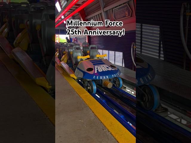 Millennium Force #themepark #amusementpark #coaster #rollercoaster #thrill #fun #summer #thrillride