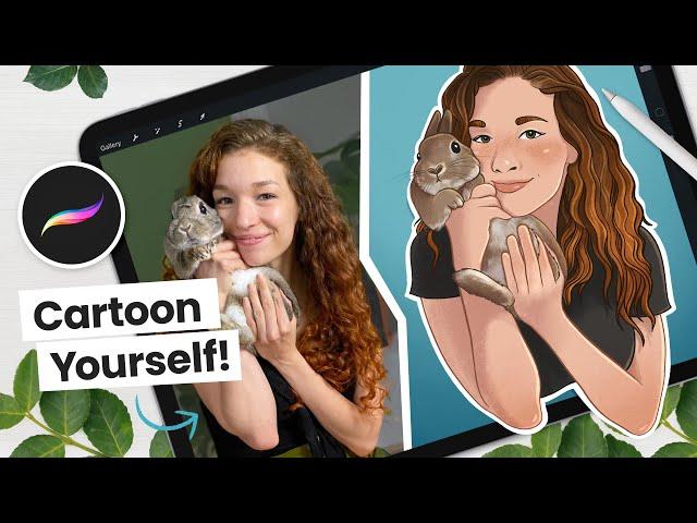 How To Cartoon Yourself in Procreate • Step-by-step Tutorial, Pro Tips & Tricks