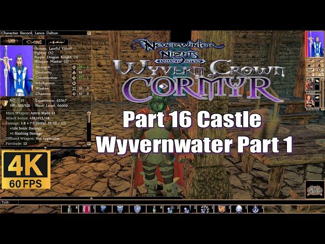 Neverwinter Nights Enhanced Edition Wyvern Crown of Cormyr Part 16 Castle Wyvernwater Part 1