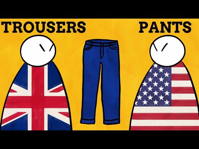 British vs American Names: Clothes