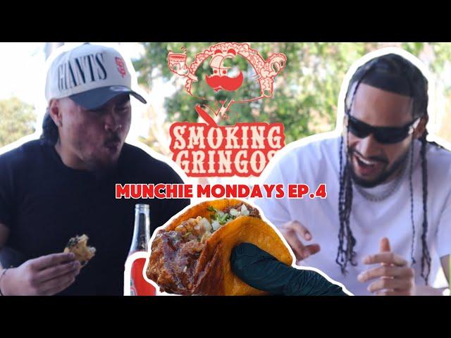 TRYING SMOKING GRINGOS FOR THE FIRST TIME || MUNCHIE MONDAYS EP.4