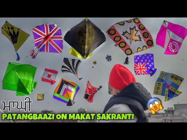 Flying KItes On Makar sakranti 2024  Kite Festival | Patangbaazi