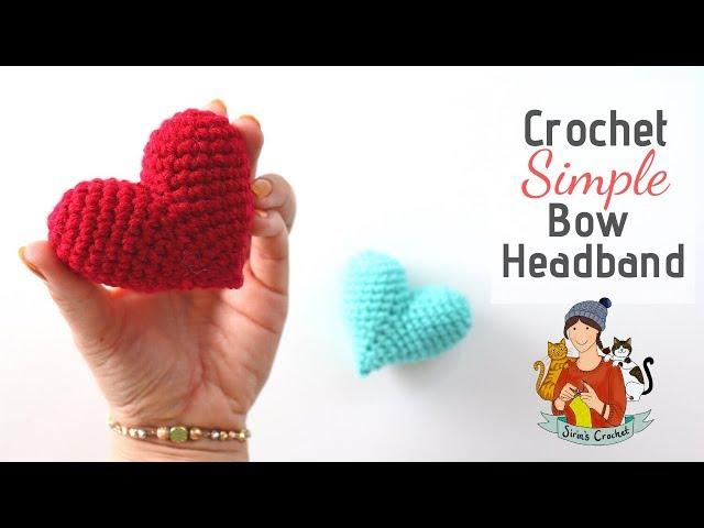 Crochet 3D Valentine's Day Heart / Amigurumi For Beginners