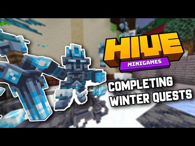 Completing HIVE Winter Quests LIVE!