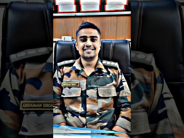 TRIBUTE TO CAPTAIN ANSHUMAN SINGH AMC