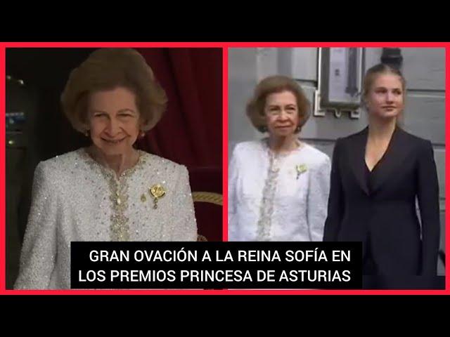 ️LA GRAN OVACIÓN A LA REINA SOFÍA EN LOS PREMIOS PRINCESA DE ASTURIAS