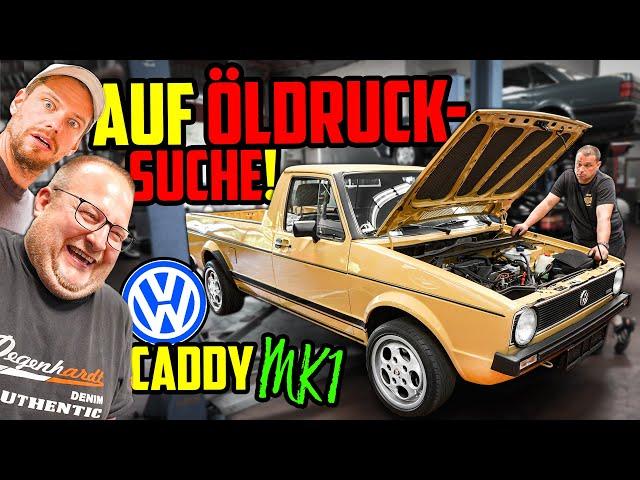 Der MOTOR muss RAUS! - VW Caddy MK1 - Marco, Björn & Jan auf Fehlersuche!