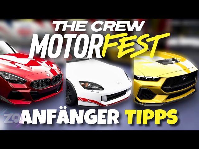 Beste Anfänger Tipps - THE CREW MOTORFEST