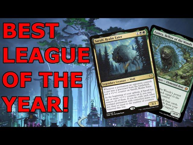 SARULF SECRETLY SLAPS!  Sarulf, Realm Eater Loam Land Destruction (Legacy MTG)