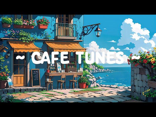 Coffee in Seaside  Tranquility with Lofi Cafe  Lofi Hip Hop / beats to relax - chill - study