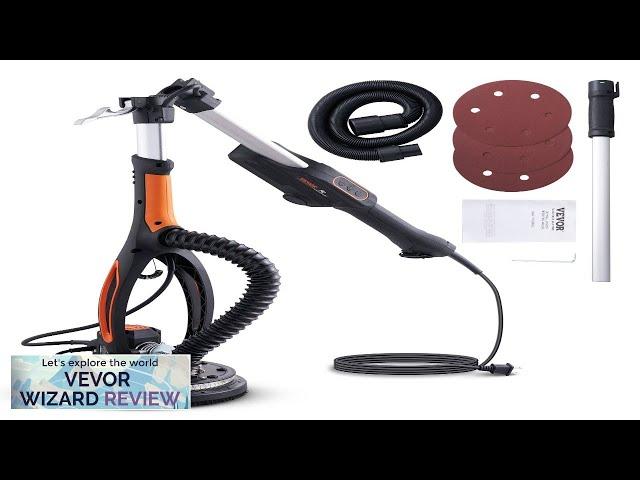 VEVOR Drywall Sander 800W Brushless Motor 1000-2300RPM Variable Speed Review