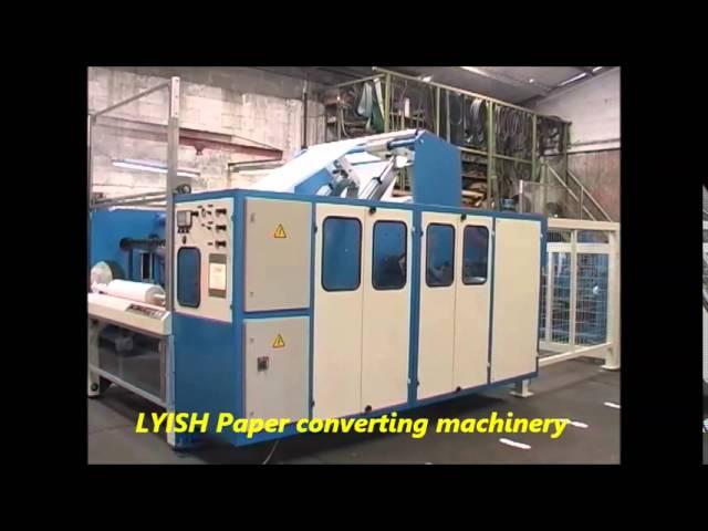 LRSS Sliter rewinder for large Jumbo rolls