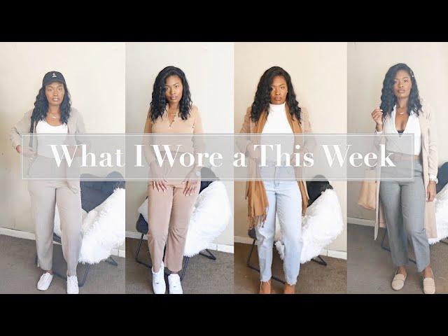 WHAT I WORE THIS WEEK | Thrifted Outfit Inspiration | How I Layer