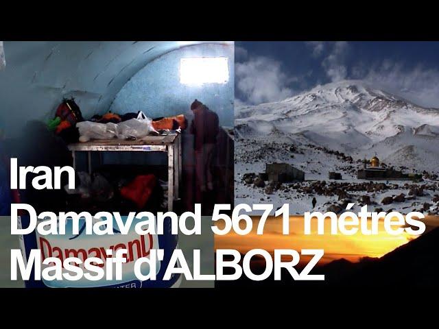 Damavand 5671 meters Iran Tehran Expedition mountain mountaineering topo travel