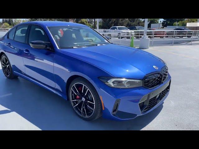 Tour the LCI 2023 M340i xDrive in Portimao Blue | 4K