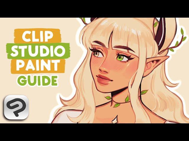  how i use CLIP STUDIO PAINT // tutorial + guide