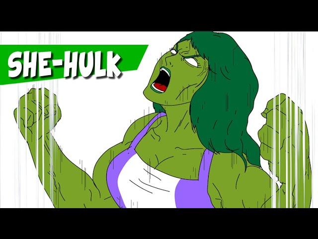 She Hulk Transformation Animation (SUS version)