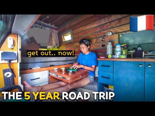 We Drove 1600km (1,000 miles) for This | Vanlife in Europe | Dealing with Shengen Visa