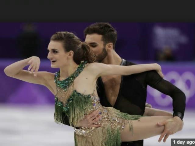 Winter Olympics 2018 Ice dancer Gabriella Papadakis left red-faced complete highlihgts