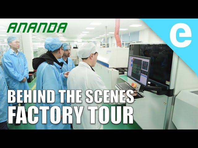 Visiting Ananda in China to see how E-bike drive systems are made