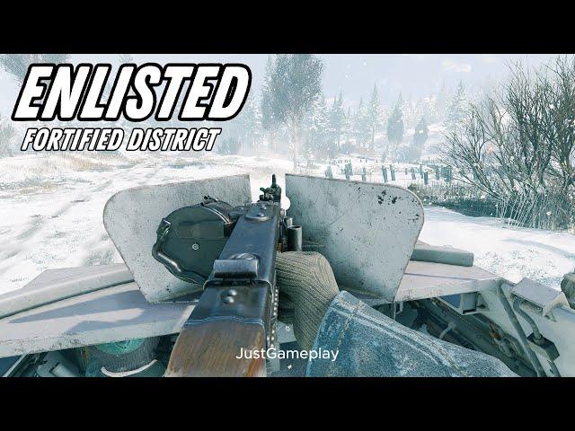 Enlisted: Germany - Battle For Moscow - Fortified District | Update "New Era"