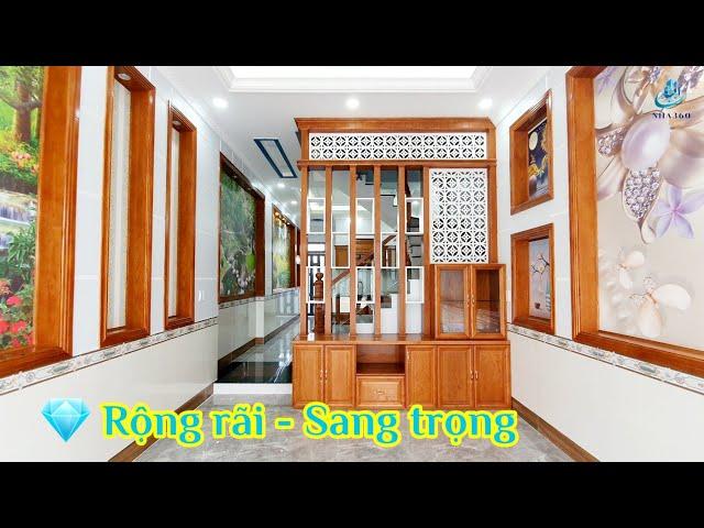 NHÀ ĐẸP 3 tầng 4x15 có 4 phòng ngủ Rộng Rãi "SANG TRỌNG" tại Dĩ An Bình Dương | Nha360