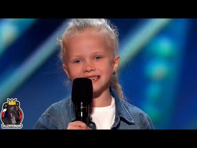 Eseniia Mikheeva Full Performance | America's Got Talent 2023 Auditions Week 4