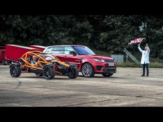 Ariel Nomad vs RR SVR | Top Gear