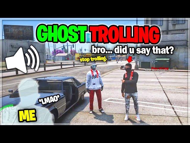 Invisible Ghost Trolling The ENTIRE Server on GTA RP