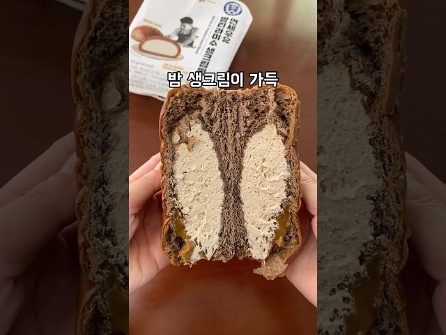 맛폴리 연세우유 밤티라미수 생크림빵