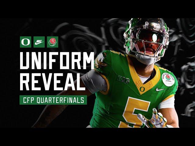 2024 Oregon Football Uniform Reveal | CFP Quarterfinal - Rose Bowl Game