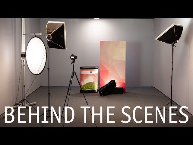 Behind the Scenes - Aufbau eines Filmstudio