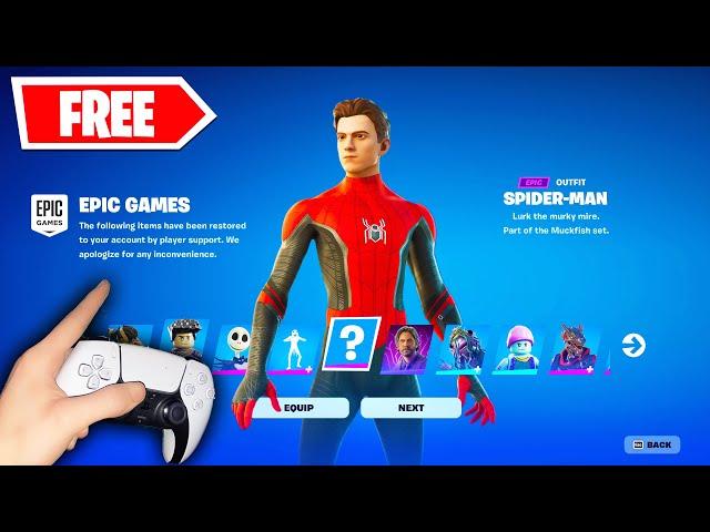 I found a FREE SKINS CODE in Fortnite...